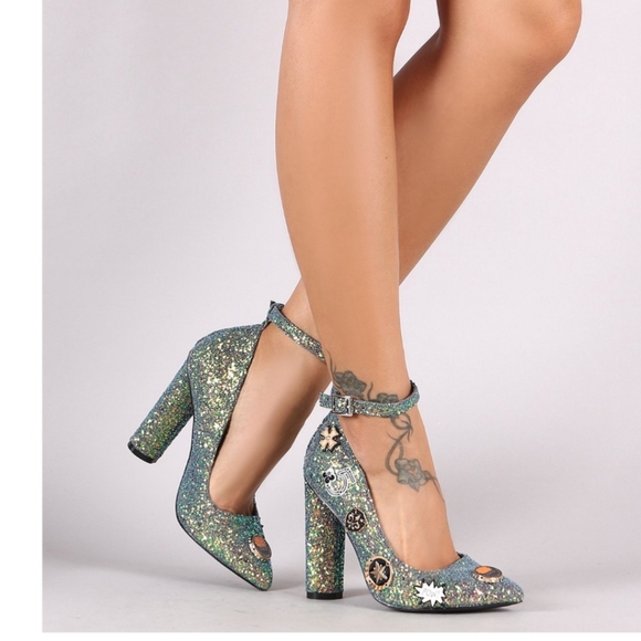 Cape Robbin Shoes - Cape Robbin mermaid Ella heels